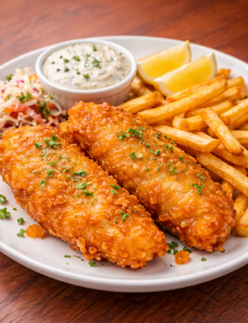 BEER BUTTER FISH & FRIES